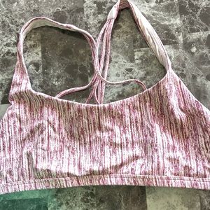 CRZ yoga strappy sports bra size large